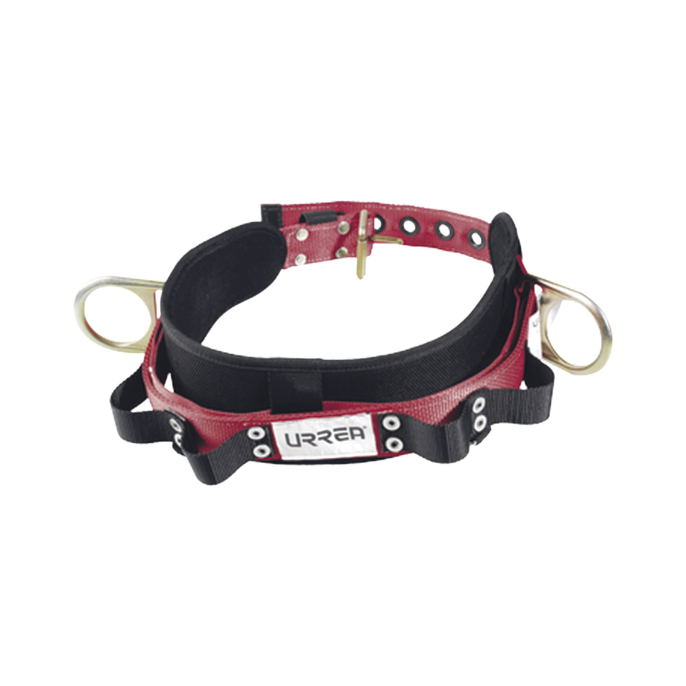 Cinturón para liniero, talla 36, con bandas para porta herramientas y dos anillos tipo D.