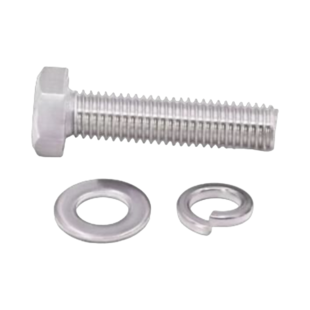 Tornillo con arandela plana y arandela elástica para beterías de 12 V de 28-80 Ah