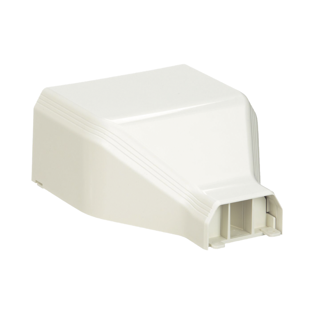 Conexión de tubería a canaleta T45, Salidas de 1/2", 3/4", 1" y 1 1/4", material ABS, Color Blanco Mate - Image 2