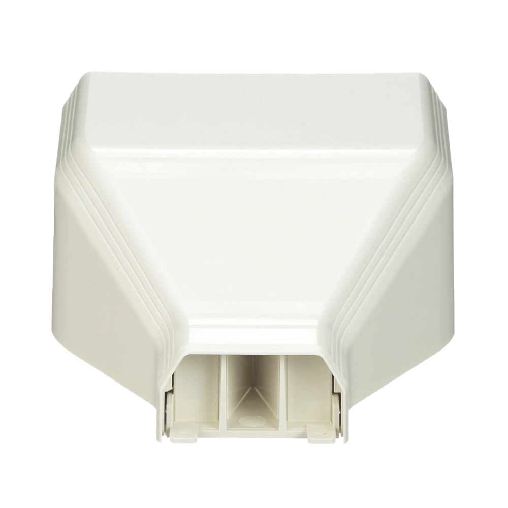 Conexión de tubería a canaleta T45, Salidas de 1/2", 3/4", 1" y 1 1/4", material ABS, Color Blanco Mate - Image 3