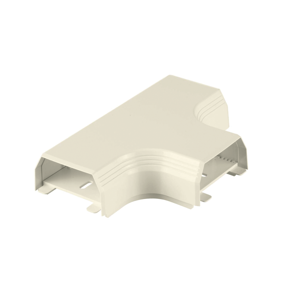 Accesorio en "T", para uso con canaleta T45, Material PVC Rígido, Color Blanco - Image 2