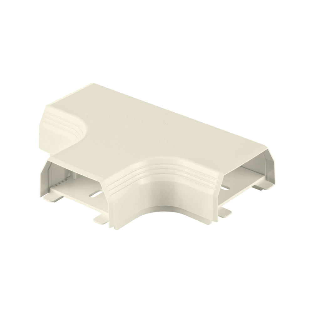 Accesorio en "T", para uso con canaleta T45, Material PVC Rígido, Color Blanco - Image 3