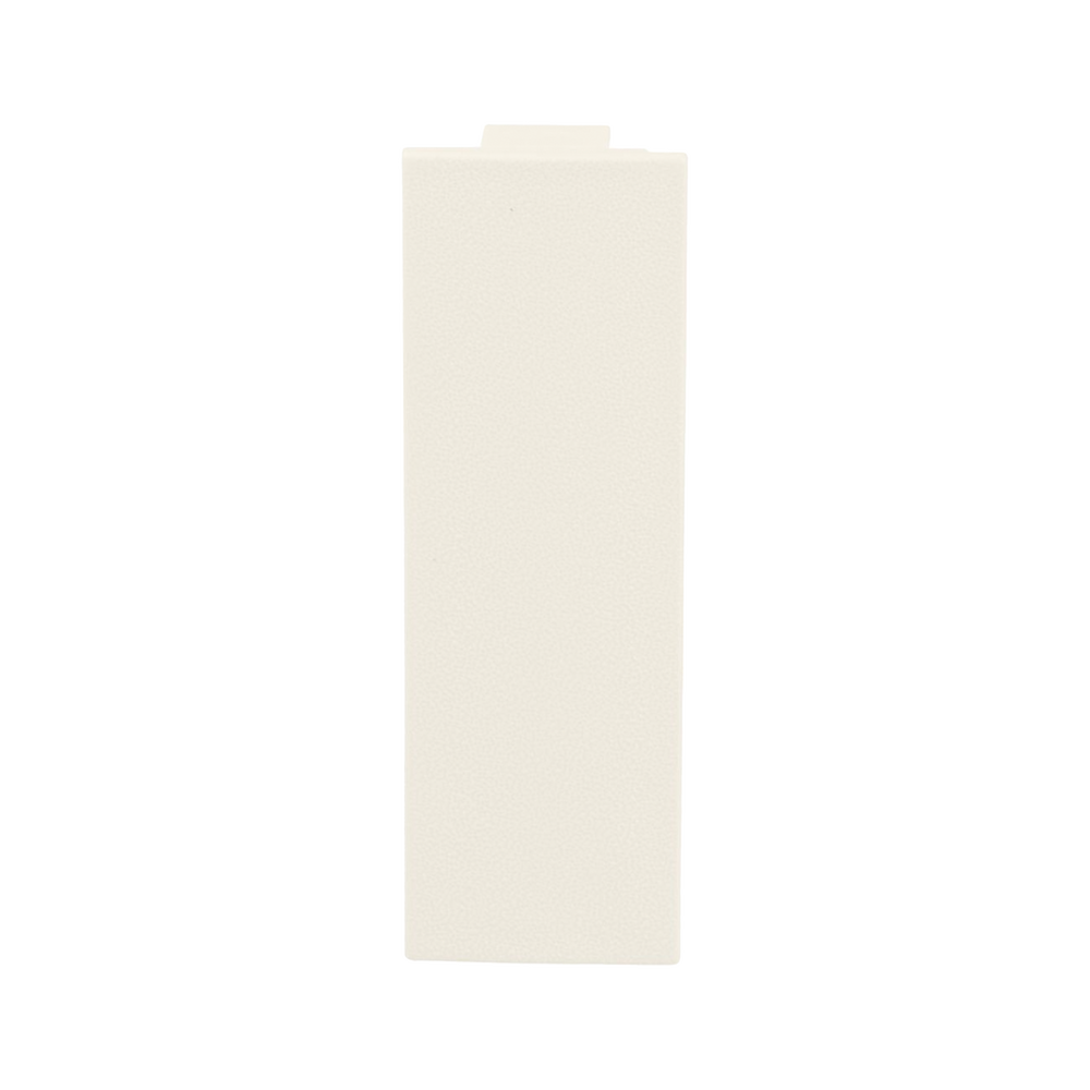 Unión recta de tapa, para uso con canaleta T70, Material PVC Rígido, Color Blanco