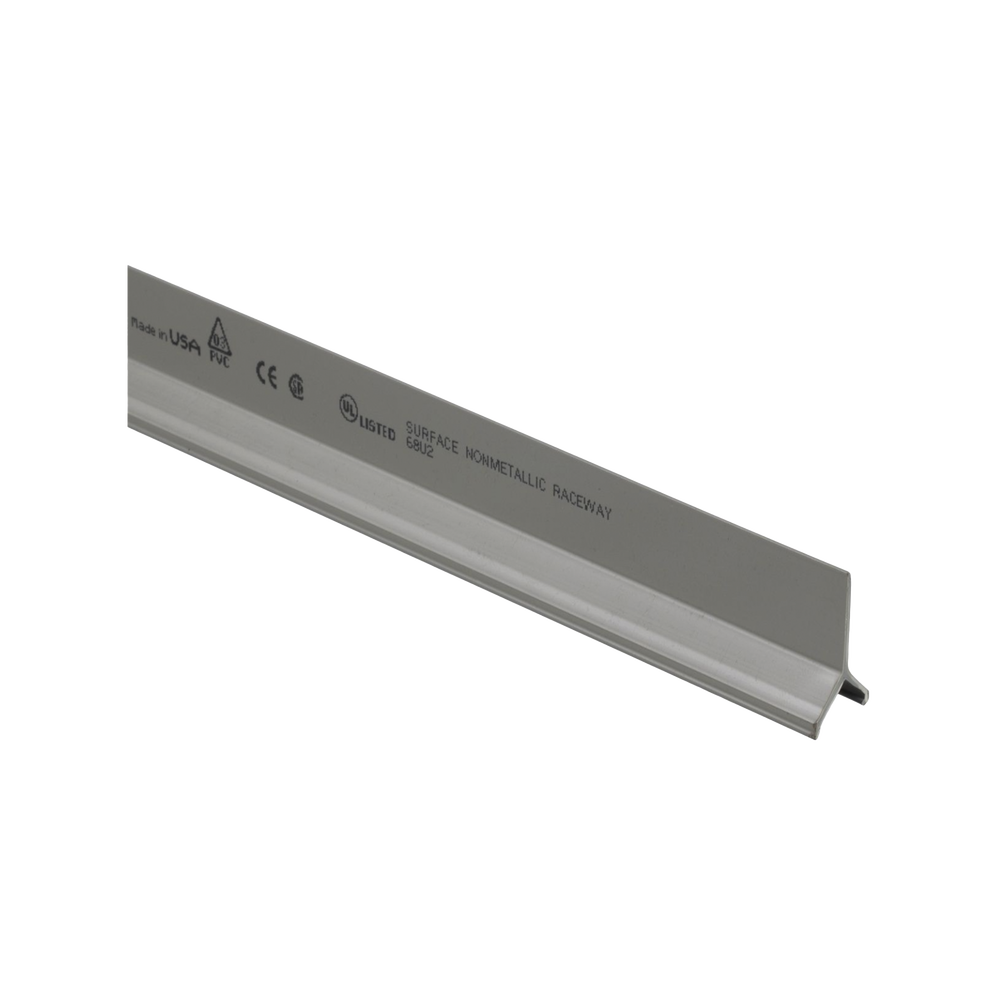 Divisor para uso con canaletas T70, Material PVC Rígido, 2.4 m de Largo, Color Gris Internacional