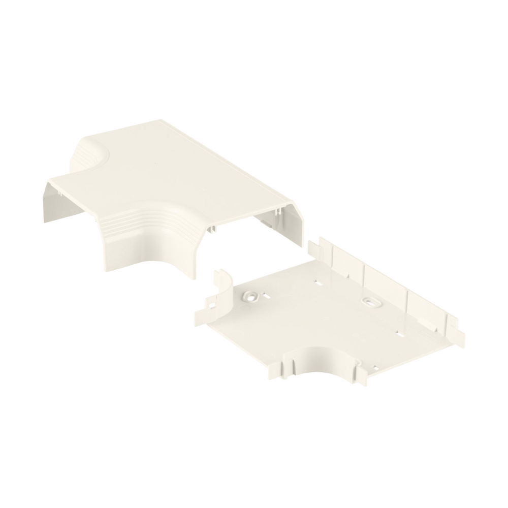 Accesorio en "T", para uso con canaleta T70, Material PVC Rígido, Color Blanco - Image 3