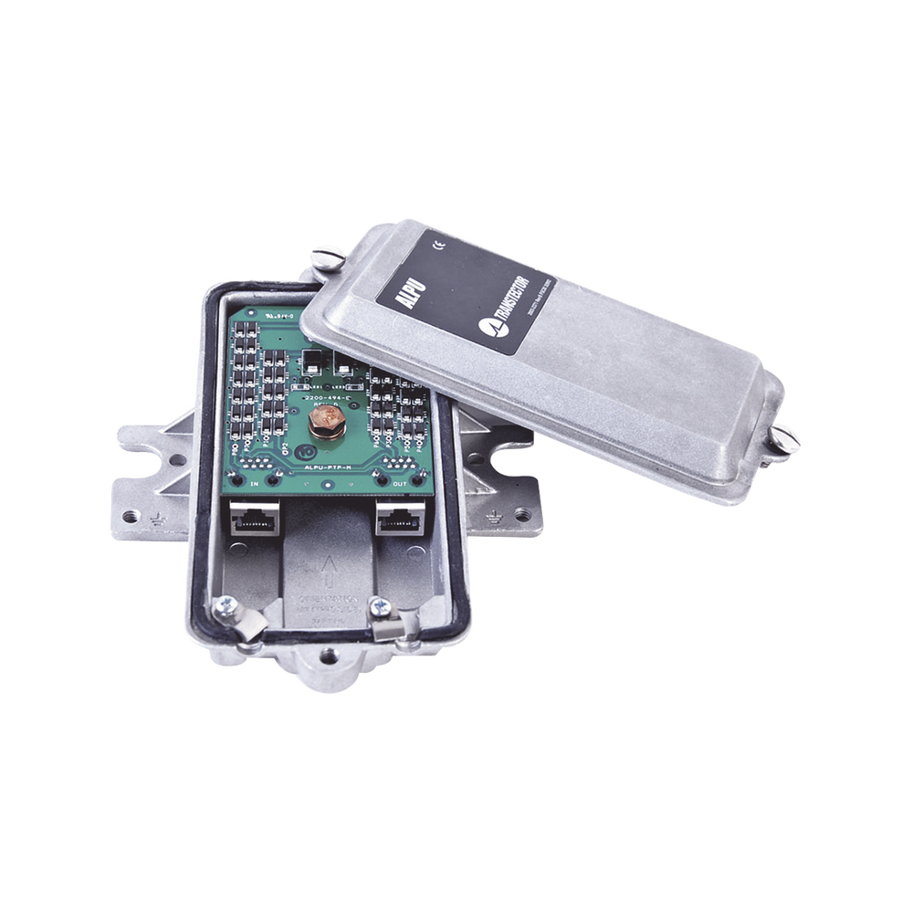 Protector PoE Metálico Individual Para Exterior Contra Descargas Atmosféricas Con Puertos RJ45 10/100 Mbps - Image 2