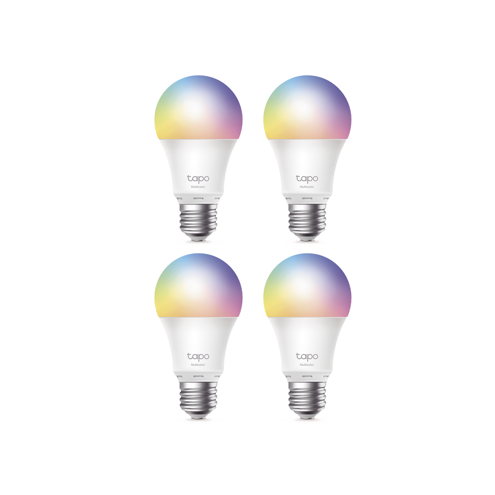 Kit 4 Focos WIFI Multicolor, Intensidad y Color Regulables, Comandos de Voz Mediante Amazon Alexa/Google Assisten