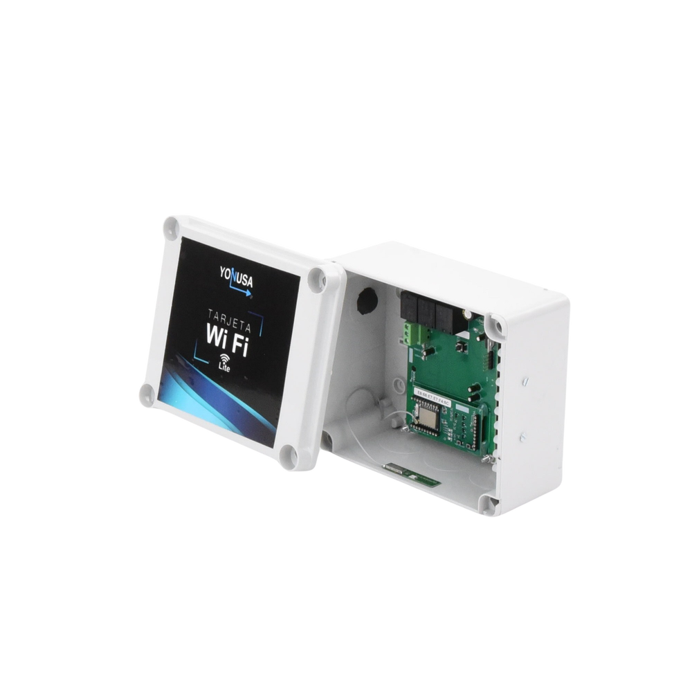 Modulo WIFI LITE con gabinete para uso en Energizadores YONUSA / Aplicación sin costo / Botón de Pánico/ 1 Salida Propósito General - Image 3