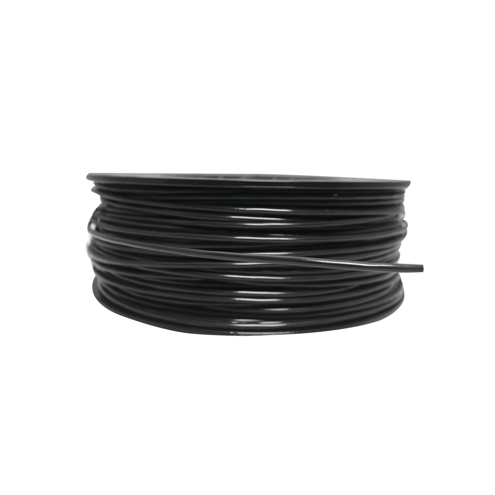 Bobina de 152 Metros de Cable Detector de Calor, Temperatura Fija 88 grados Celsius, Recubrimiento de Nylon Negro para Aplicaciones en Exterior, con Guía Acerada