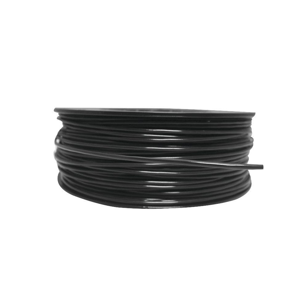 Bobina de 152 Metros de Cable Detector de Calor, Temperatura Fija 235° C, Recubrimiento de Nylon Negro para Aplicaciones en Exterior, Sin Guía Acerada