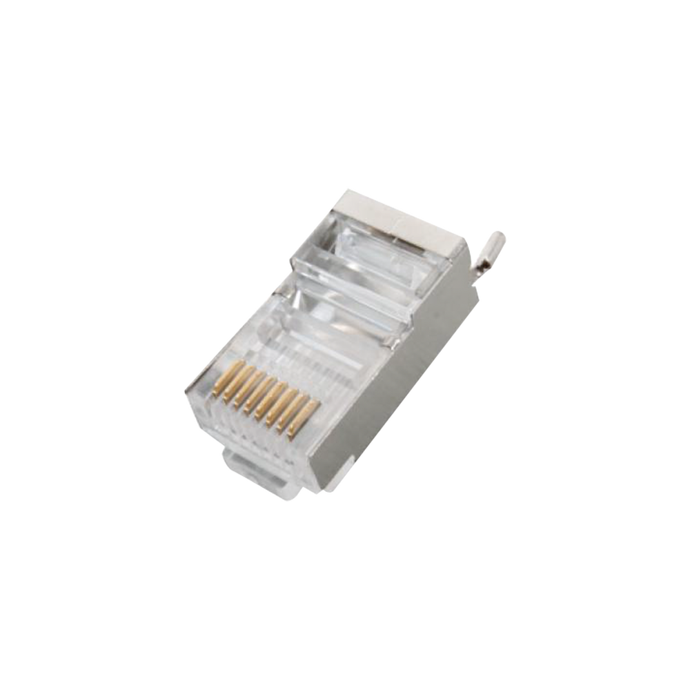 Conector RJ45 para Cable FTP/STP Categor?a 5E - Blindado con Pin a Tierra