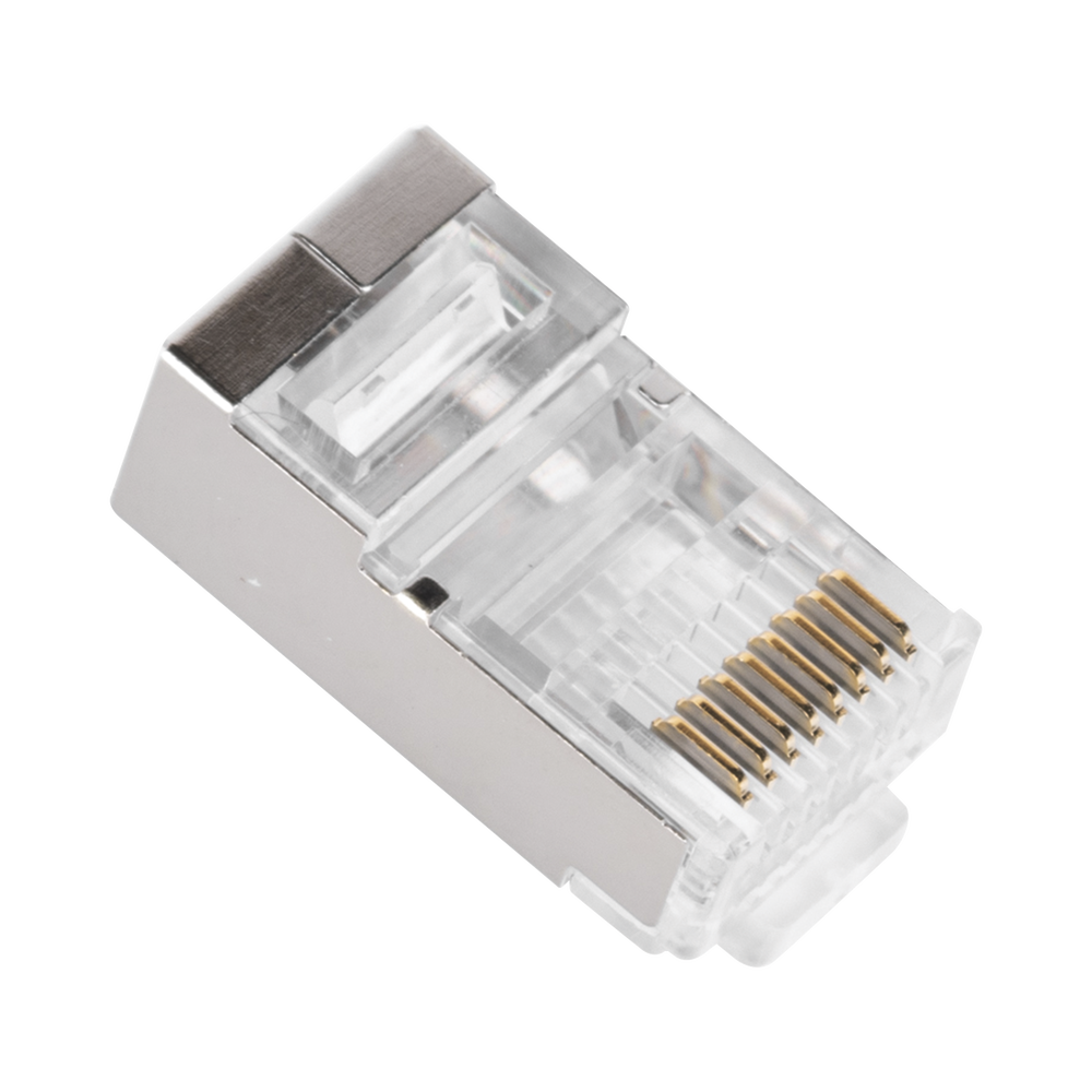 Bote con 100 Piezas de Plug Modular RJ45 Cat6A Chapado de Oro a 30 Micras para Durabilidad Extrema - Image 3