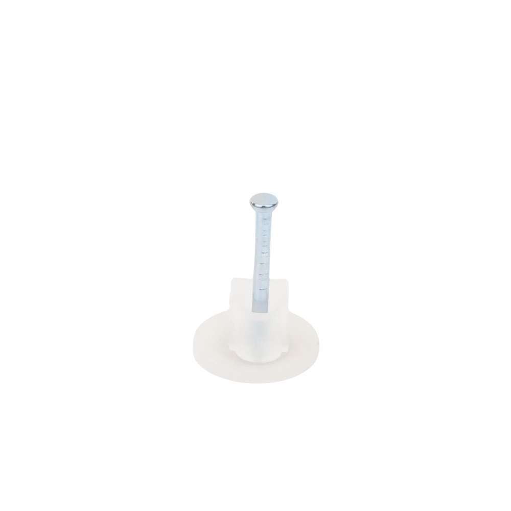 Grapa para cable redondo de 7mm color transparente (100pzs) (3103-00100)