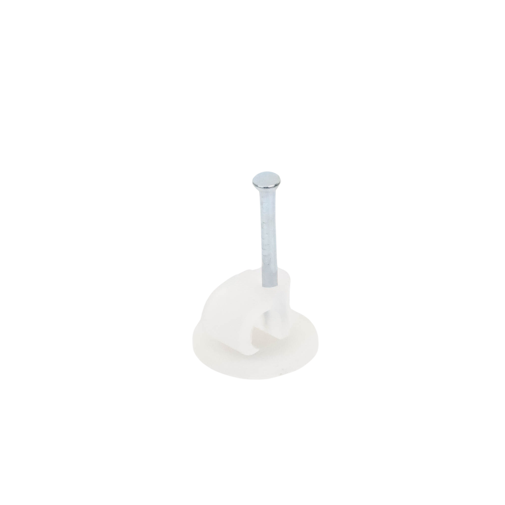 Grapa para cable redondo de 7mm color transparente (100pzs) (3103-00100) - Image 2