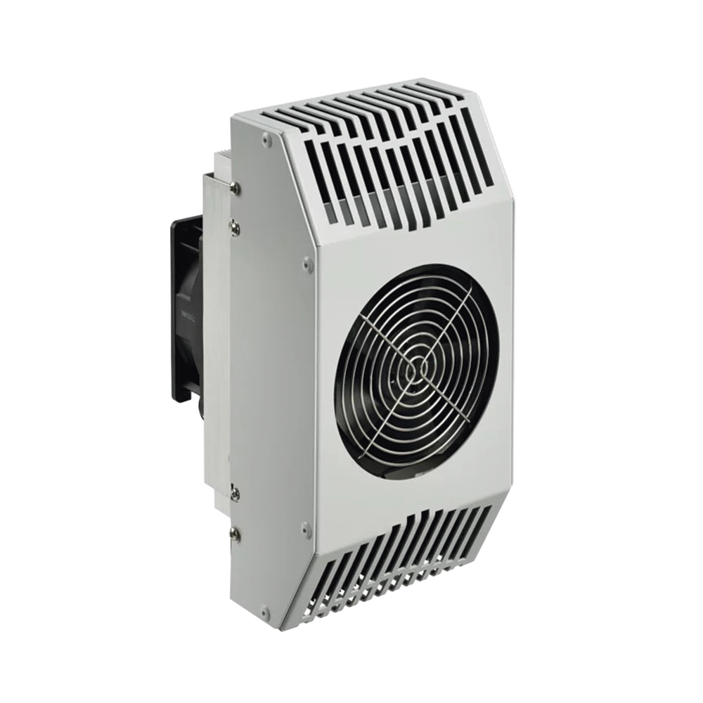 Refrigerador Termoeléctrico / 24V DC / 52W (178 BTU/h) / Interiores y exteriores / Efecto Peltier / Enfriamiento y Calentamiento / Acero Gris RAL 7035 / Montaje Vertical-Horizontal / -40°C a 55°C (-40°F a 131°F)