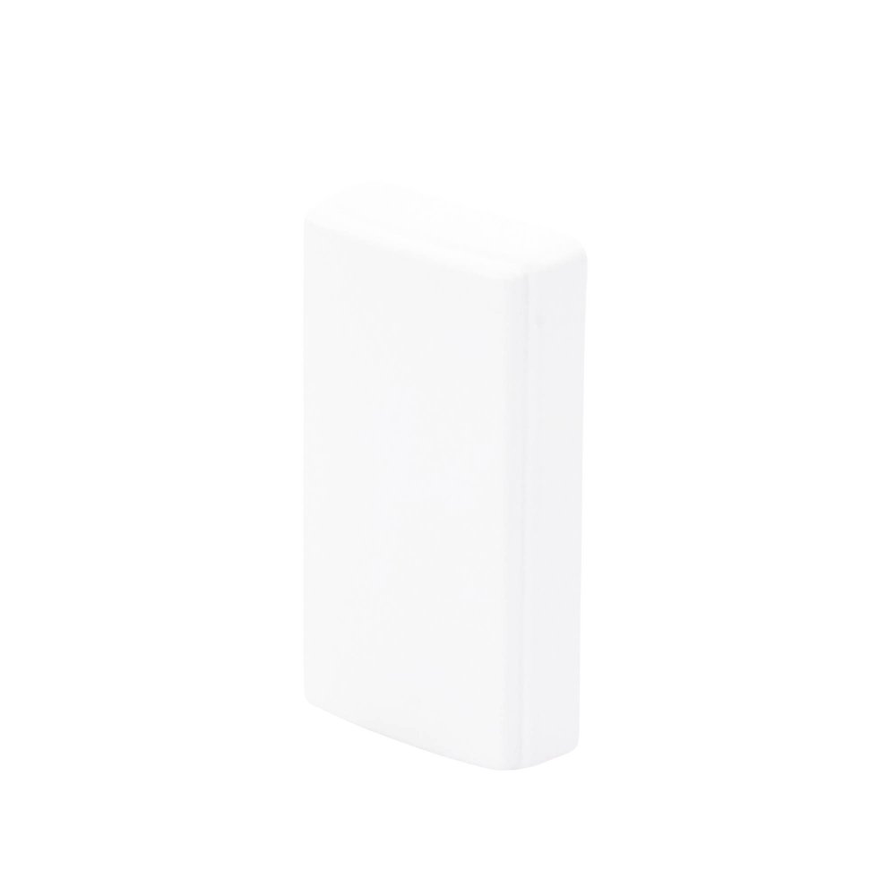 Tapa final en color blanco de PVC auto extinguible,  para canaleta TEK100 (5591-02001)