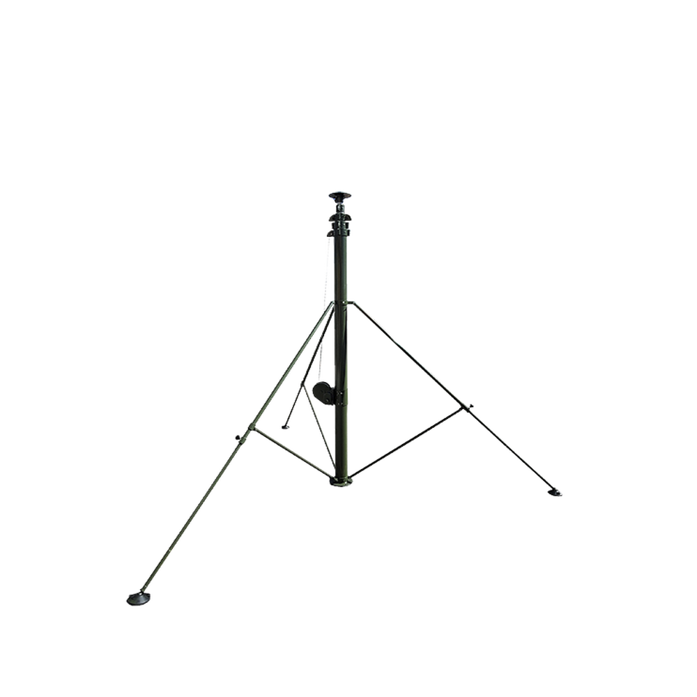 Mástil Telescópico Retraible Manual de 9 metros con Accesorios. Incluye Tripie. - Image 2