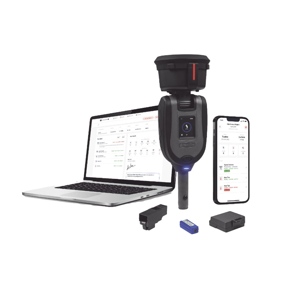 Probador Electrónico Avanzado All-in-One TEST-REPORT-SHARE Para Detectores De Humo y Térmicos - Image 4