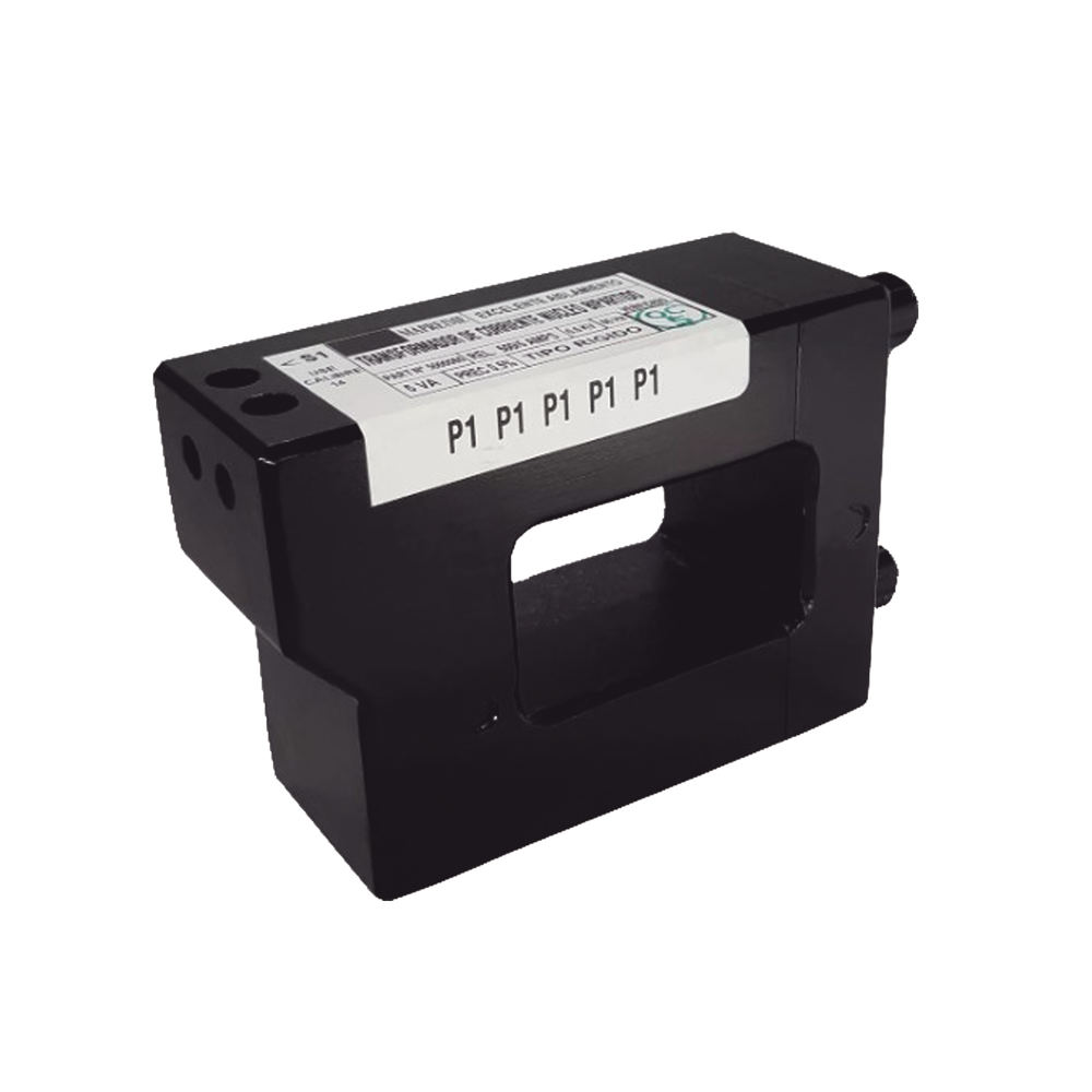 Transformador bipartido rígido con relación de 200 A    /   5A