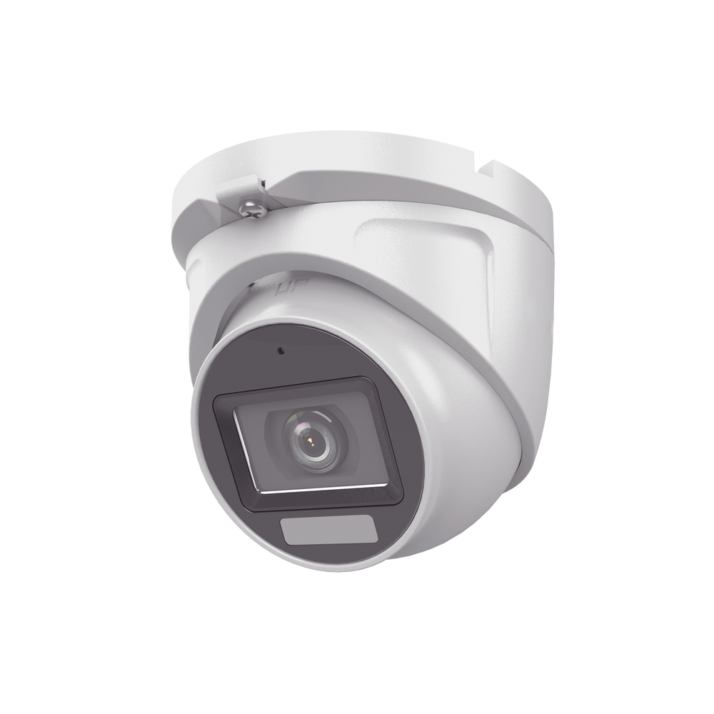 [SIN LOGO DE MARCA][Dual Light + ColorVu] Turret TURBOHD 2 megapixel / 30 mts IR + 20 mts luz blanca/ Lente 2.8 (100° de Visión) / Exterior IP66 / Audio por Coaxitron / TVI-AHD-CVI-CVBS / Metal / Smart-Hybrid light