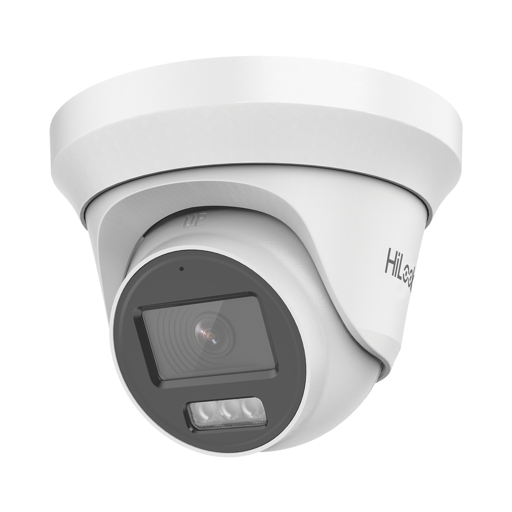 [Dual Light + ColorVu] Turret TURBOHD 2 megapixel / 40 mts IR + 20 mts luz blanca/ Lente 2.8 (100° de Visión) / Exterior IP66 / Audio por Coaxitron / TVI-AHD-CVI-CVBS / Metal