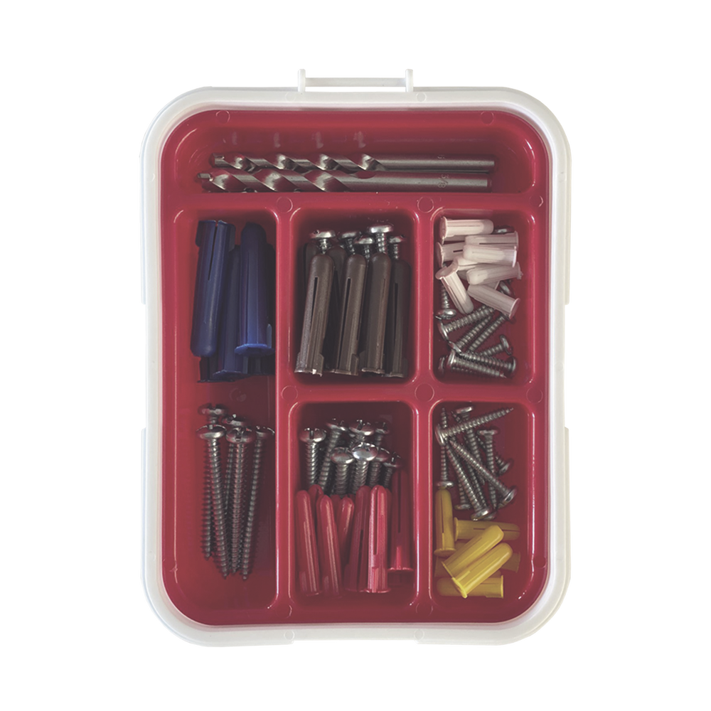 Kit para Sistemas de Fijación en Concreto, Taquetes con doble expansión y guía incluida para fácil instalación (104 piezas) - Image 2