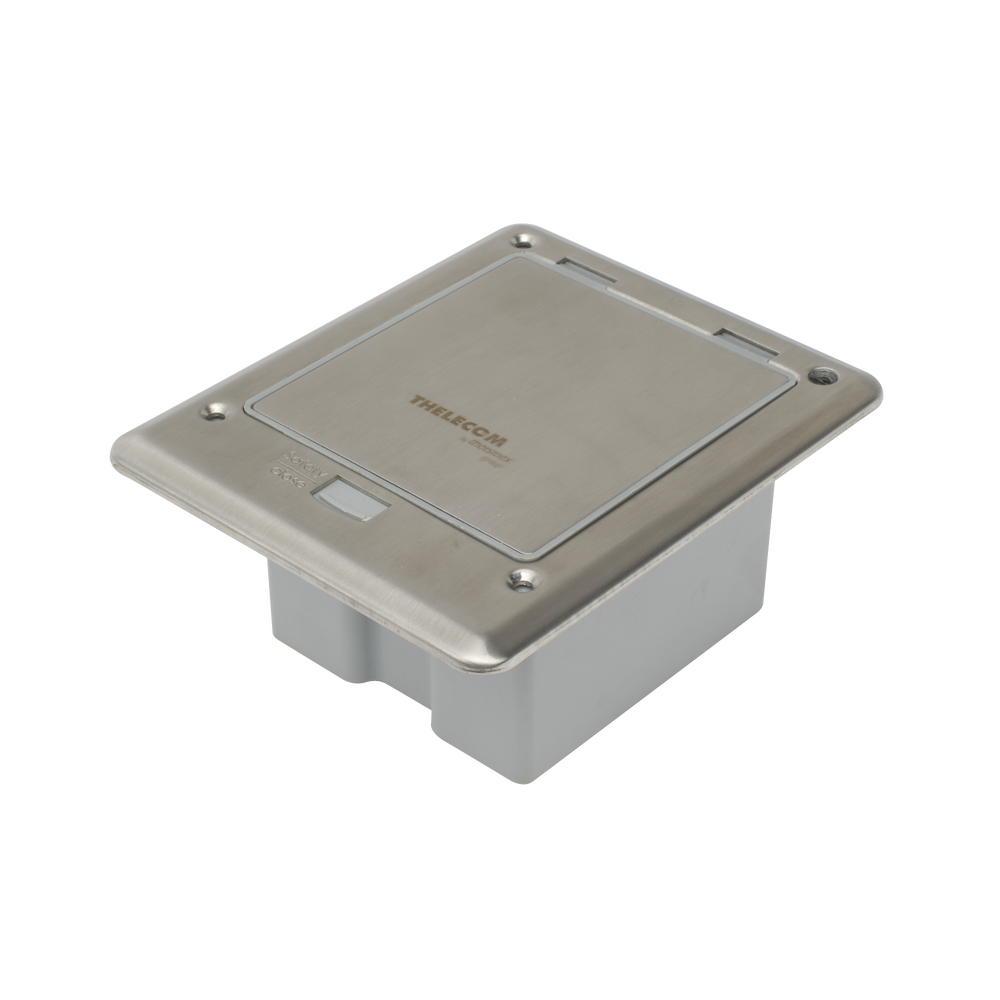Caja de Piso con Contacto El?ctrico (Duplex), Resistente al Agua, IP66 (Con Tapa Cerrada) (11000-53201) - Image 2