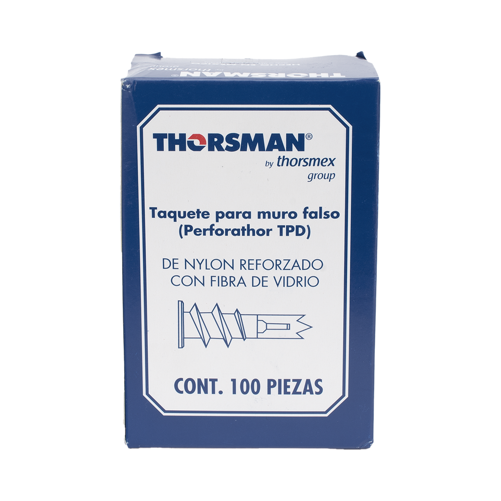 TPD Taquete auto-perforable color blanco (100pzs) (1301-01100) - Image 5