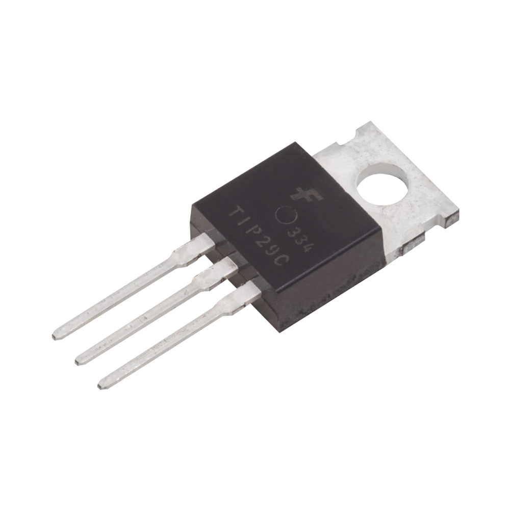 Transistor de Potencia NPN de Silicon, 100 Vce, 1 Amp. 30 Watt, TO-220.