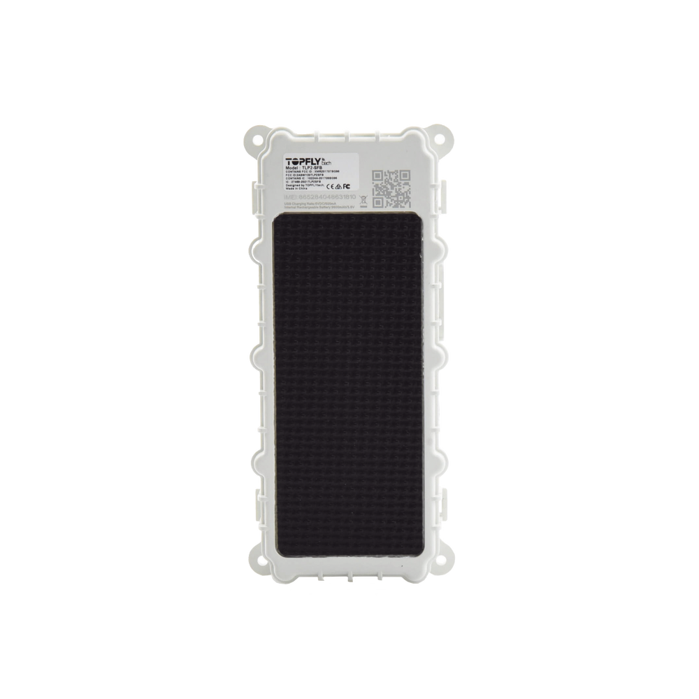 Dispositivo de Seguimiento de Activos / Protección IP67 / Rastreador GPS / Recargable Li 9600 mAh / LTE Cat-M1/NB-IoT / Tamaño Compacto / Funciona con Energía Solar / Alarma de Batería Baja / Seguridad de Datos MD5/AES / Sopor