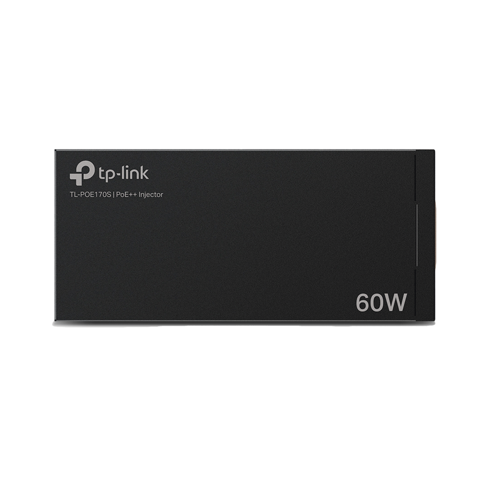 Inyector PoE++ (60W) / Gigabit 802.3 af/at/bt / 2 puerto 10/100/1000 Mbps / Plug and Play / Fuente alimientación Integrada