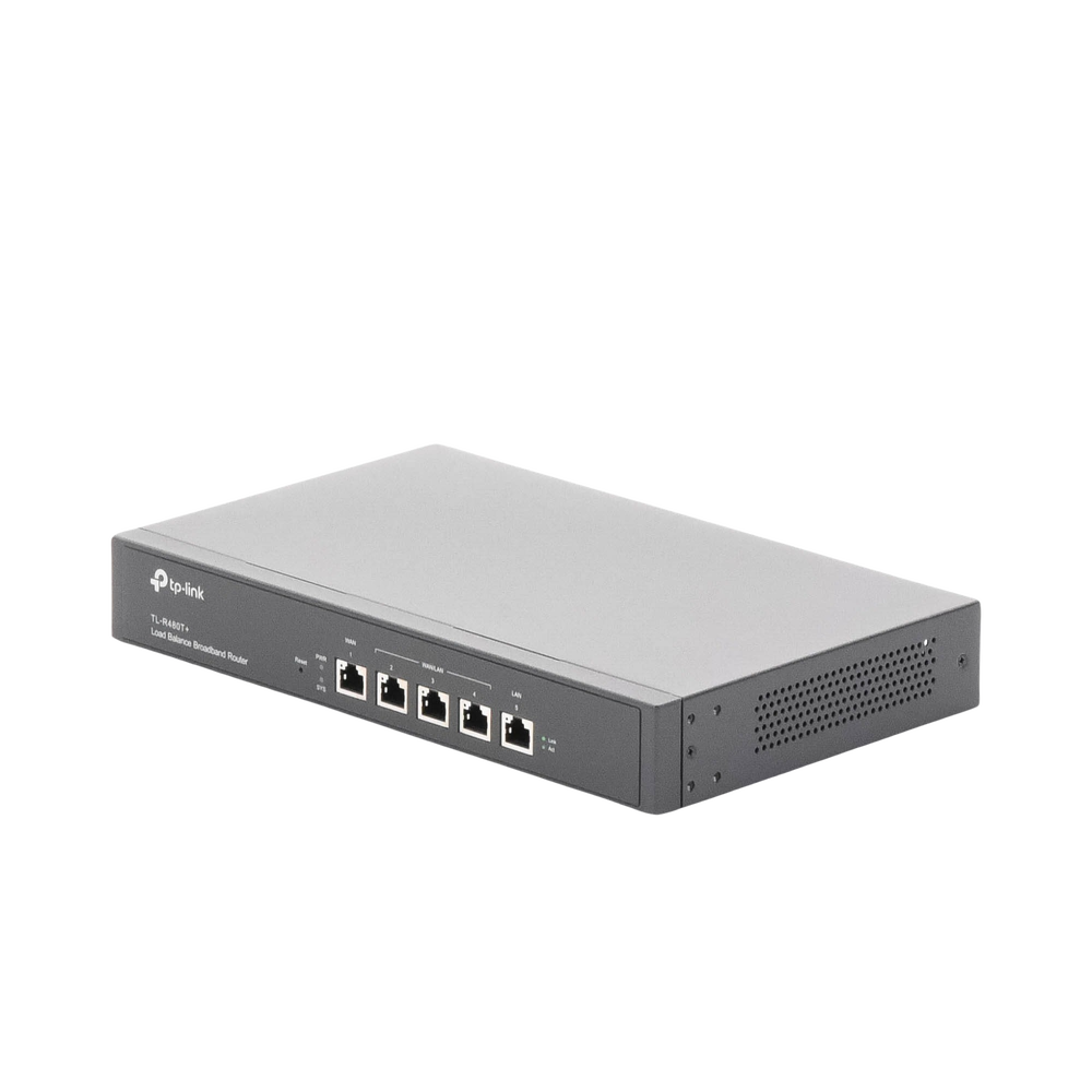 Router Balanceador de Carga Multi-Wan, 1 puerto LAN 10/100 Mbps, 1 puerto WAN 10/100 Mbps, 3 puertos Auto configurables LAN/WAN, Sesiones Concurrentes 30,000 para Negocios Pequeños y Medianos - Image 4