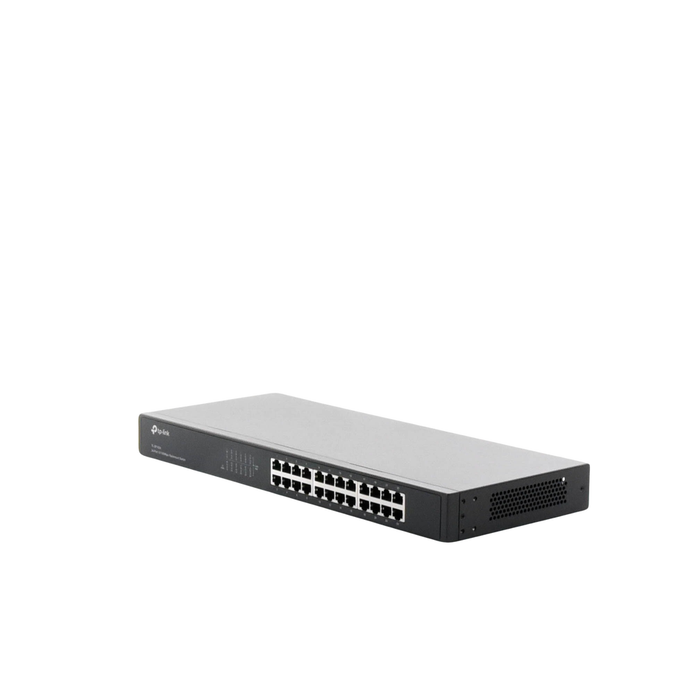 Switch no administrable de 24 puertos 10/100 Mbps para montaje en rack - Image 2
