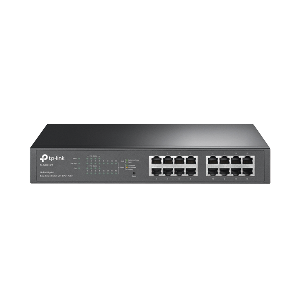 Switch Easy Smart PoE+, 16 puertos 10/100/1000Mbps, 8 puertos PoE+, 150W - Image 2