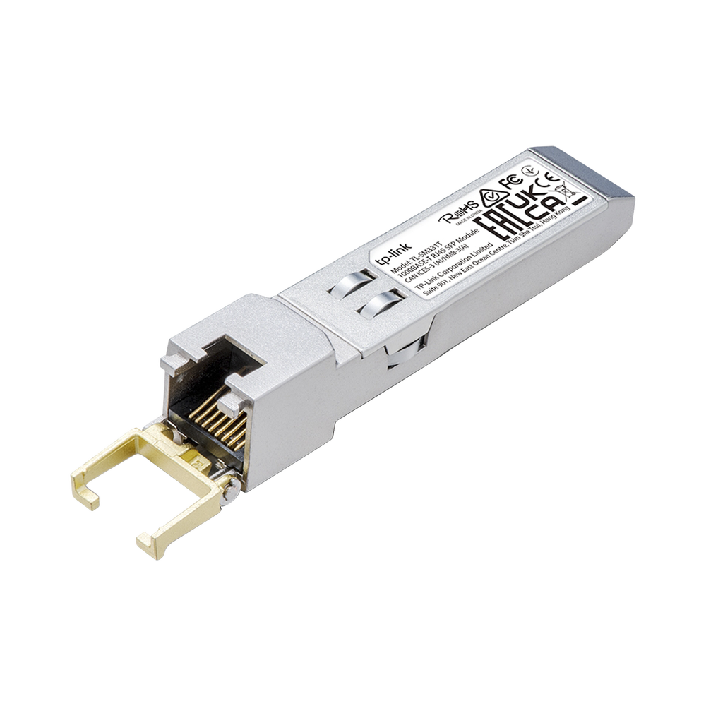 Transceptor mini-GBIC SFP RJ45 / Admite 1000BASE-T / Hasta 100 metros / Conector RJ45 (1G) - Image 2