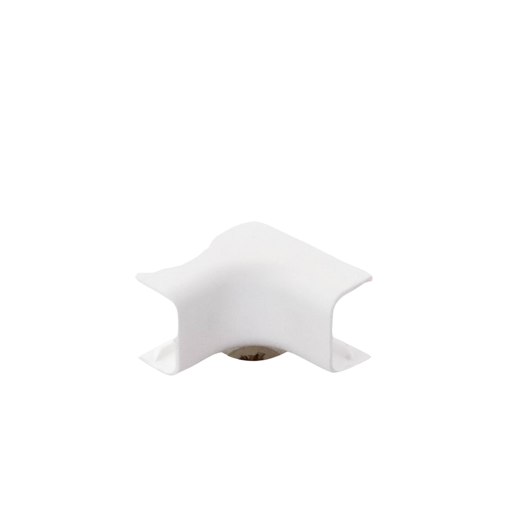 Esquinero interior de PVC auto extinguible, para canaleta TMK0812 (3 piezas) (5020-02001)