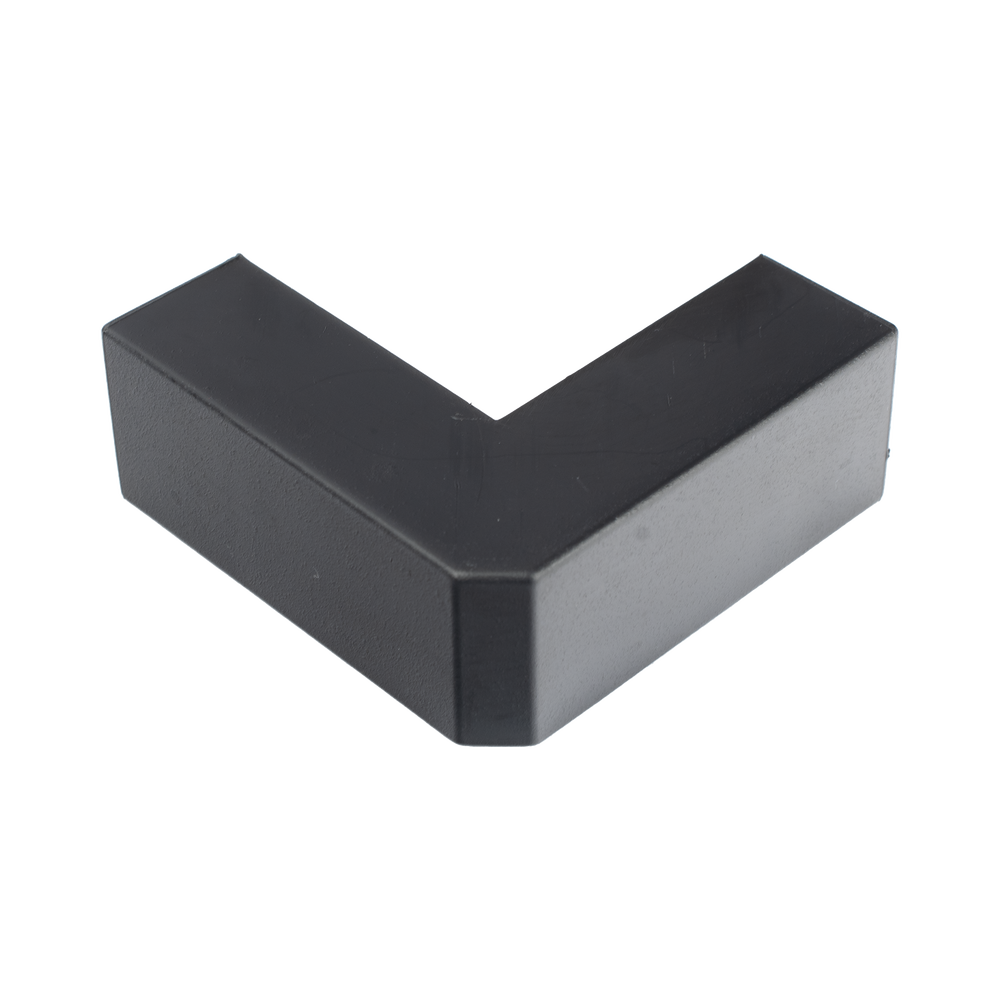Esquinero Exterior Color Negro de PVC Auto Axtinguible, Para Canaleta TMK-1720-N-CC (5210-02003) - Image 2
