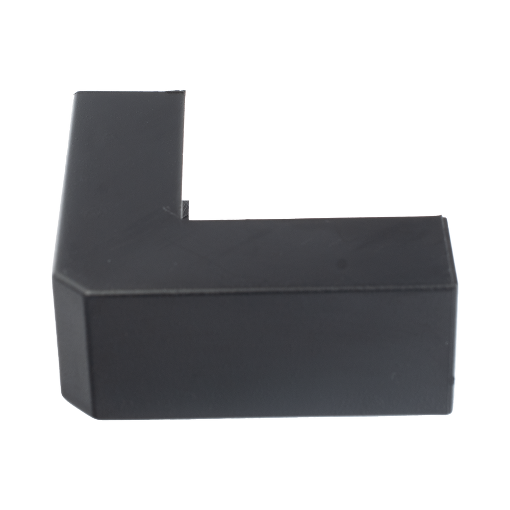 Esquinero Exterior Color Negro de PVC Auto Axtinguible, Para Canaleta TMK-1720-N-CC (5210-02003) - Image 3