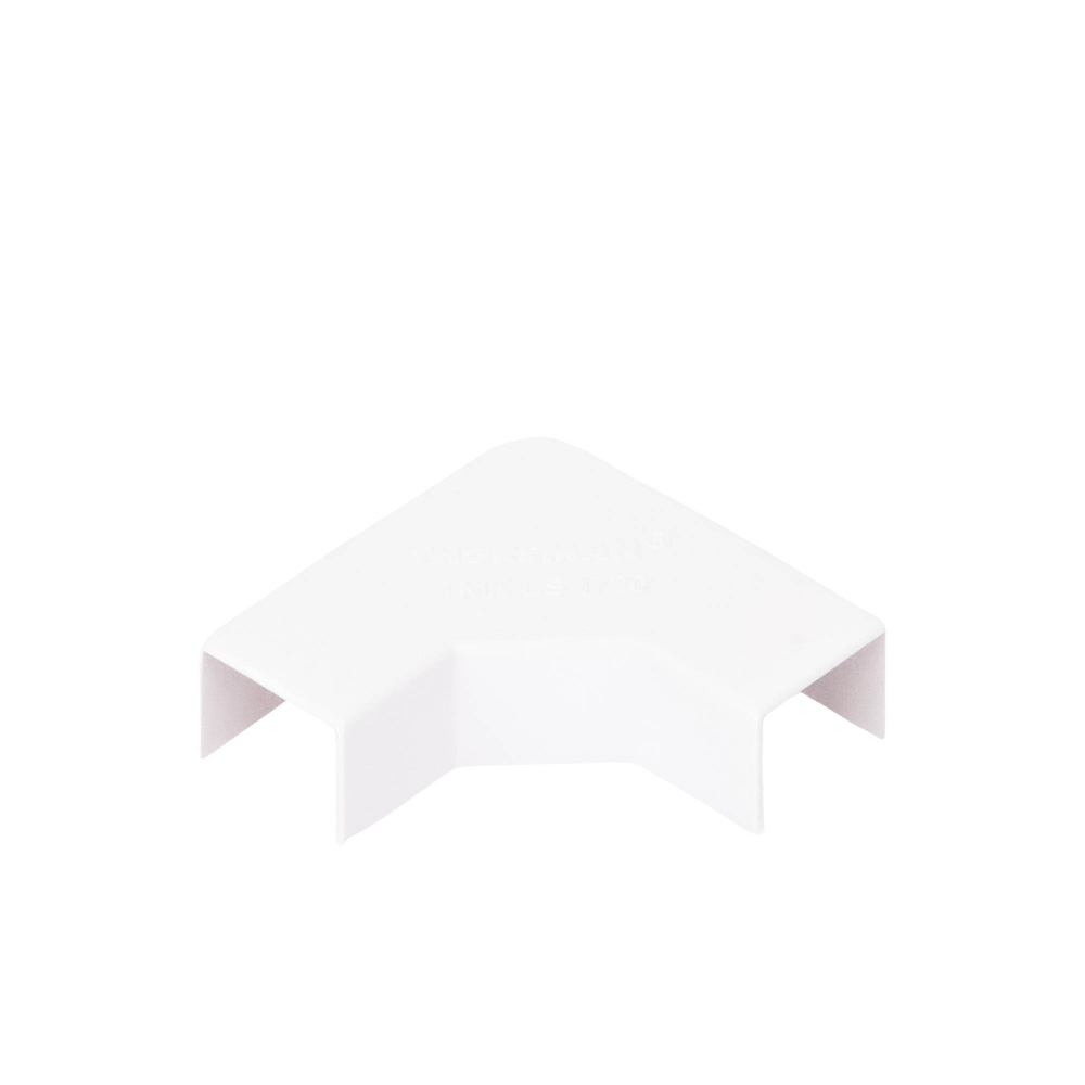 Sección en "L" color blanco de PVC auto extinguible, para canaleta TMK1720 (5230-02001)