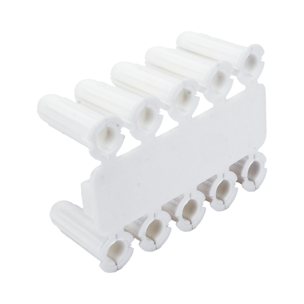 Taquete blanco 3/16" para tornillo 8mm x 3/4" (100pzs) (1101-01100) - Image 3