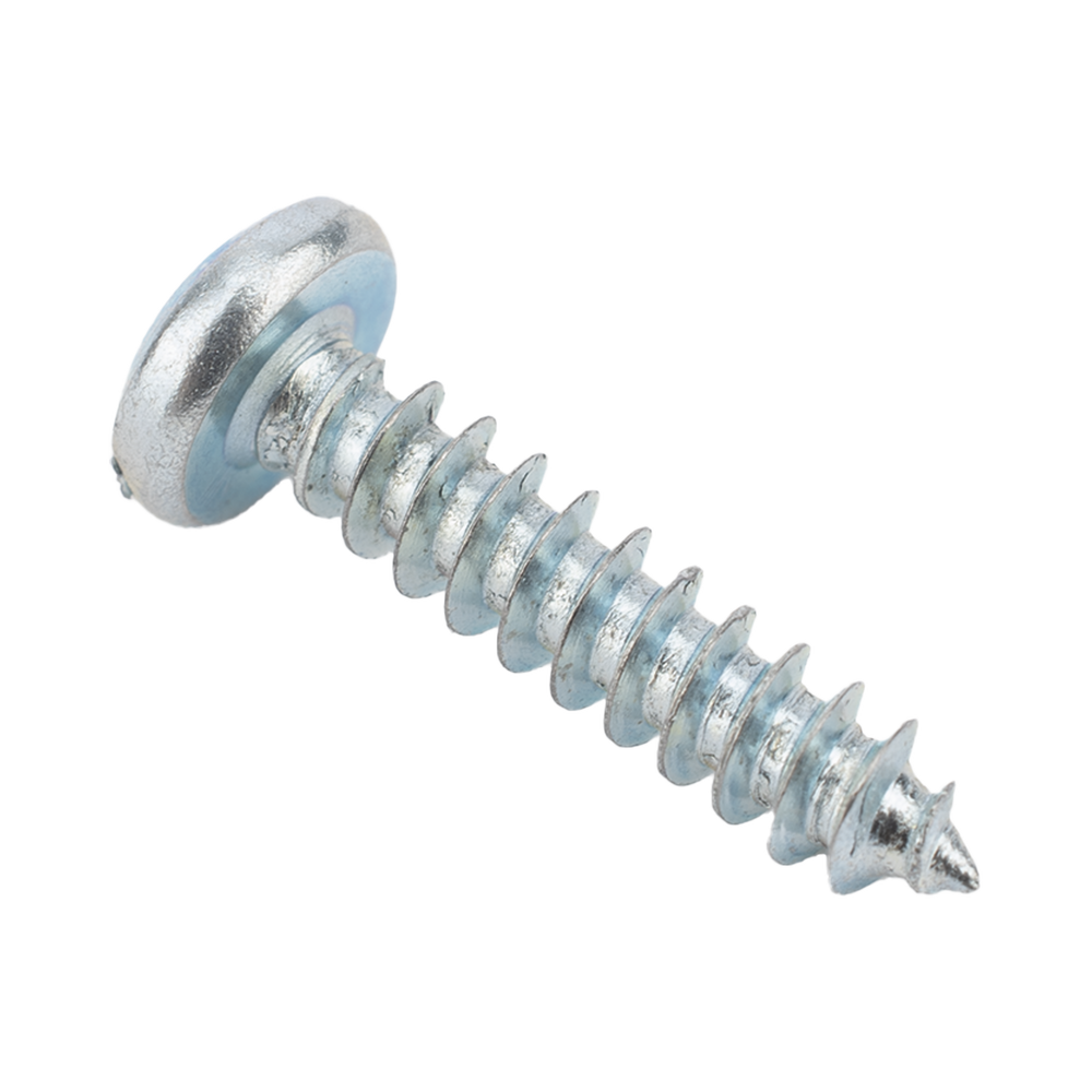 Paquete de 20 taquetes blancos 3/4" y 20 tornillos 8mm x 3/4" (1101-05002) - Image 3