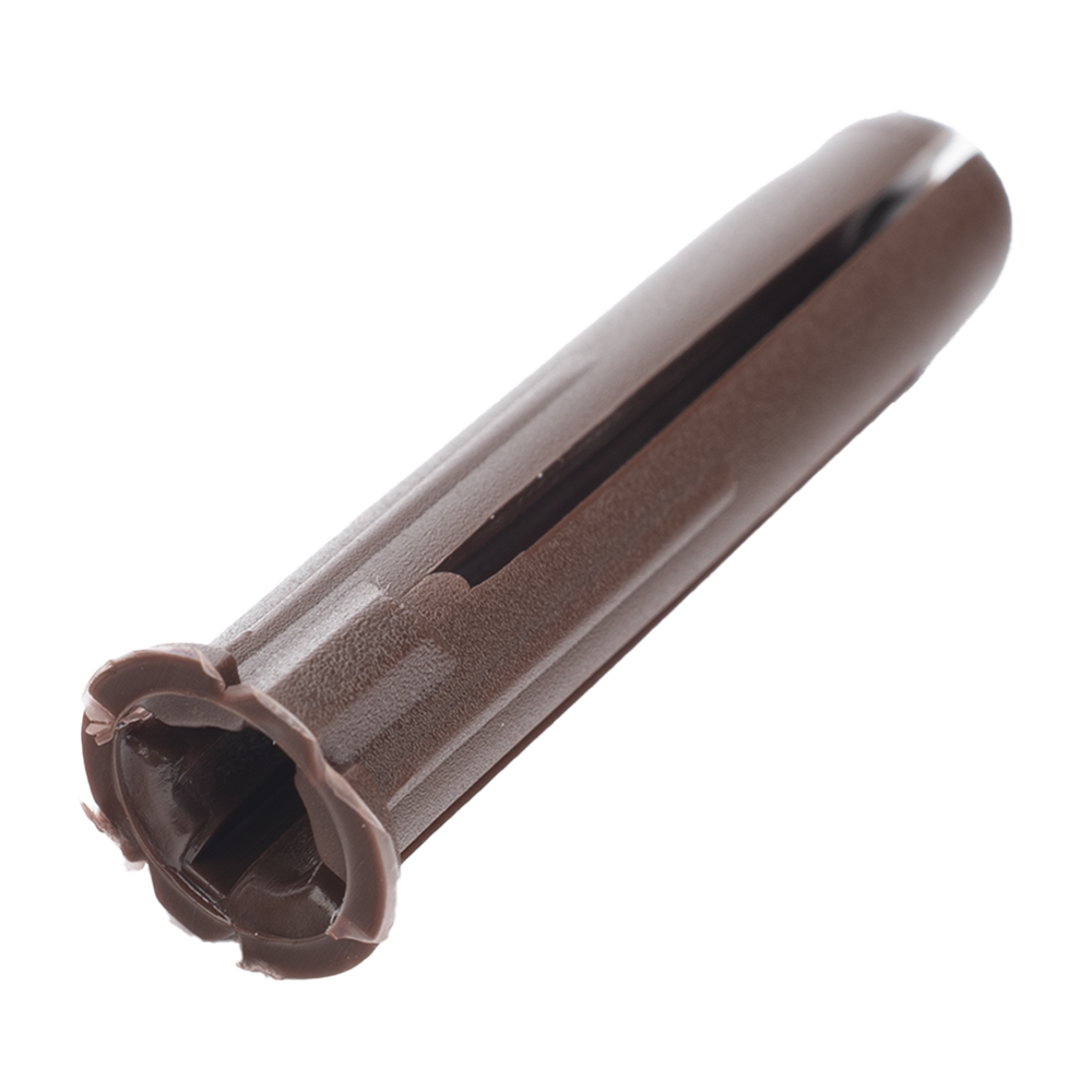 Paquete de 10 taquetes café 1 3/4" y 10 tornillos 10mm x 1 3/4" (1104-05002) - Image 6