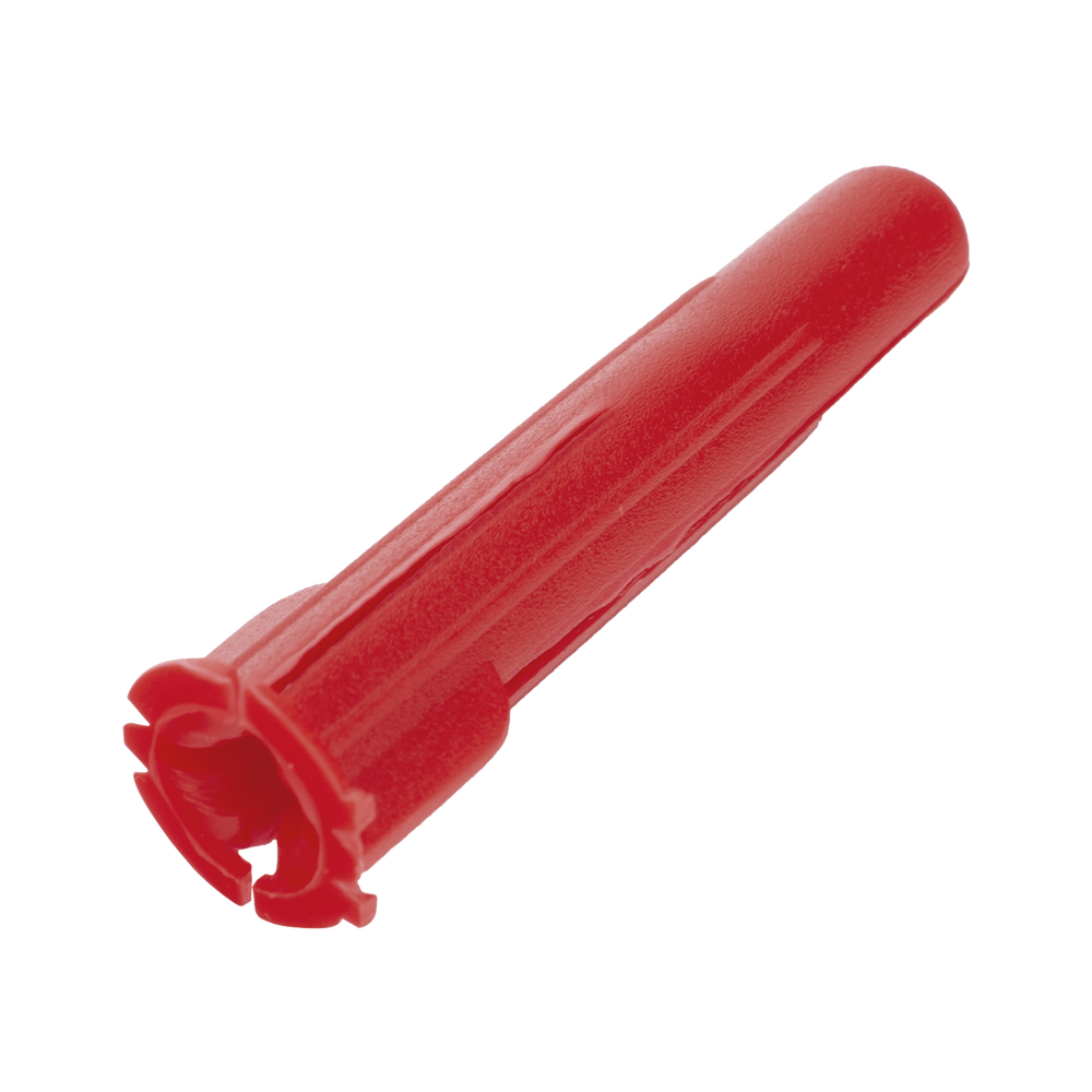 Paquete Con 10 Taquetes Rojos de 1/4" y 10 tornillos 10 x 1 1/2" (4.82 x 38 mm) (1103-05002) - Image 4