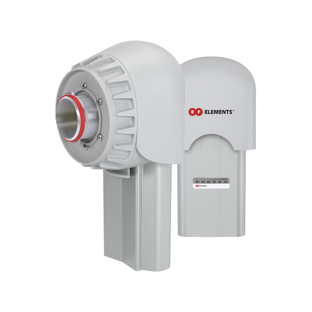 Adaptador TwistPort sin perdidas para ROCKETM5 con blindaje de aluminio para disminuir interferencia, 5180-6400 MHz, listo para antena simetrica