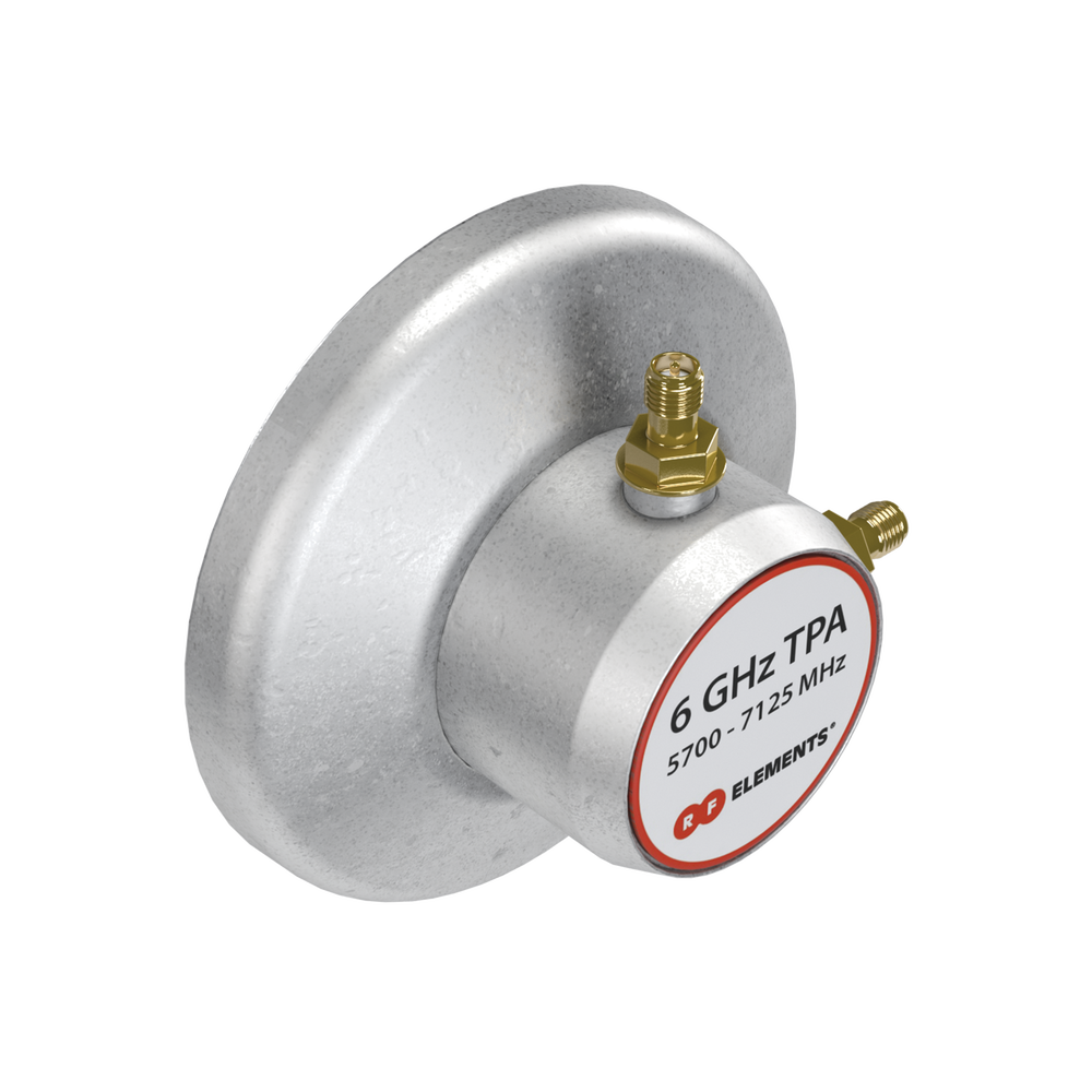 Adaptador Twistport con 2 Conectores RP-SMA Hembra Inverso / Compatible con Cualquier Radio / Rango de Frecuencia de 5700 - 7125 MHz / Protección IP65