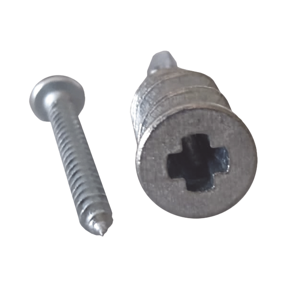 Taquete Métalico TPD Zinc con tornillo 8 x 1 1/4", Ideal para Uso con carteles publicitarios, Electrodomésticos - Image 3