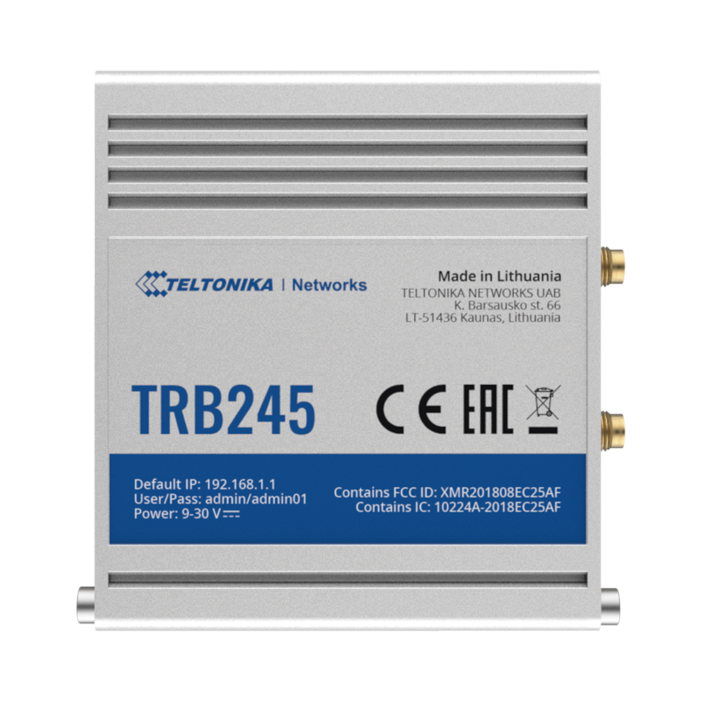 Gateway Industrial LTE M2M (Cat 4), puertos Serial RS232/RS485 - Image 5