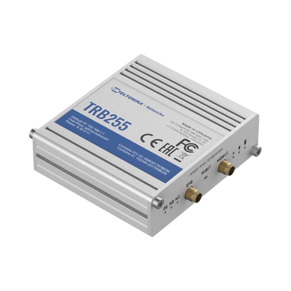 Gateway Industrial Doble SIM LTE (Cat M1), Puertos Serial RS232/RS485 - Image 3