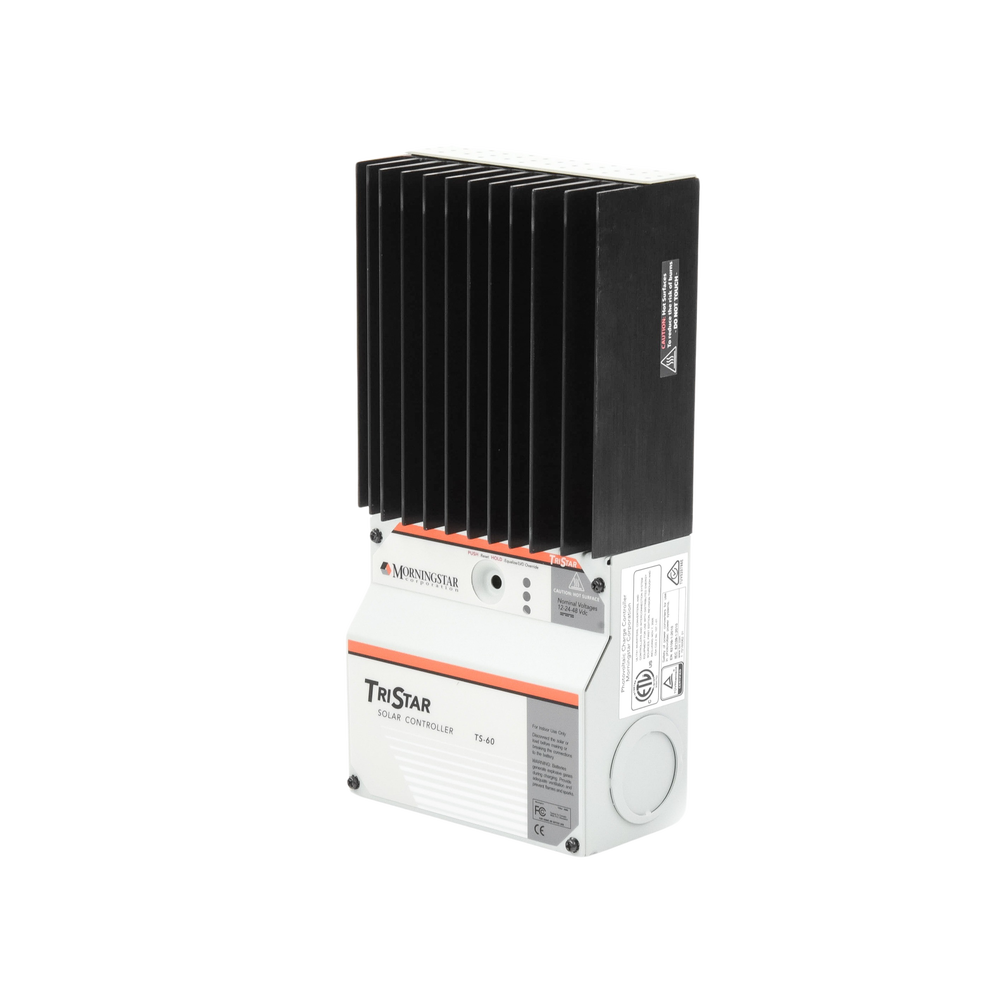 Controlador de Carga con Función de Regulación de Carga Eólica TRISTAR 60 A 12 / 24 / 48 Vcc
