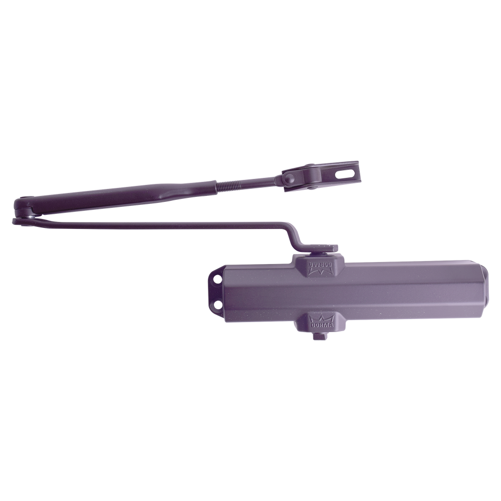 Cierrapuertas Fuerza 4/ Para puertas de hasta 1100 mm de Ancho/ Color Chocolate Oscuro /Certificación UL/ Ideal Puertas Madera